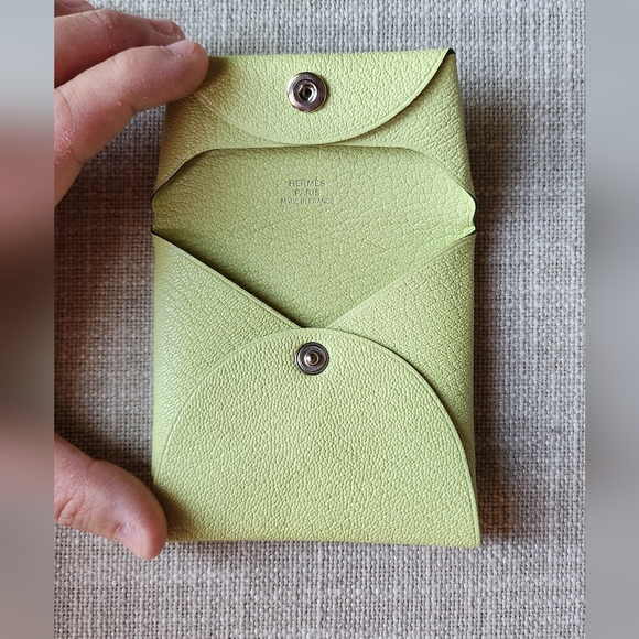 SOLD. Hermes Bastia Coin Purse - Picture 3 of 5